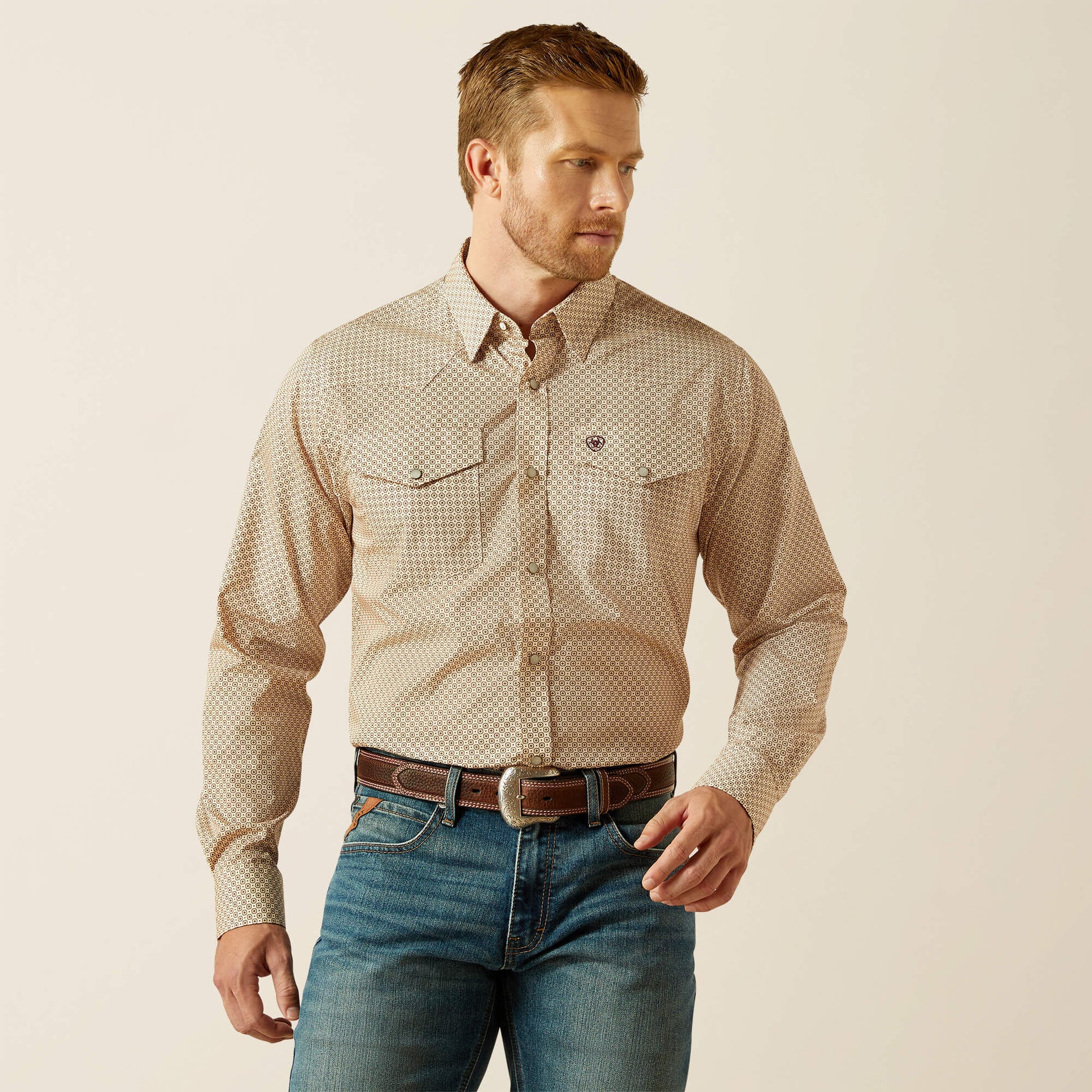 Ariat Wrinkle Free Eddie Fitted Shirt