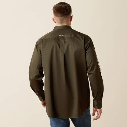 Ariat Team Logo Twill Classic Fit Shirt