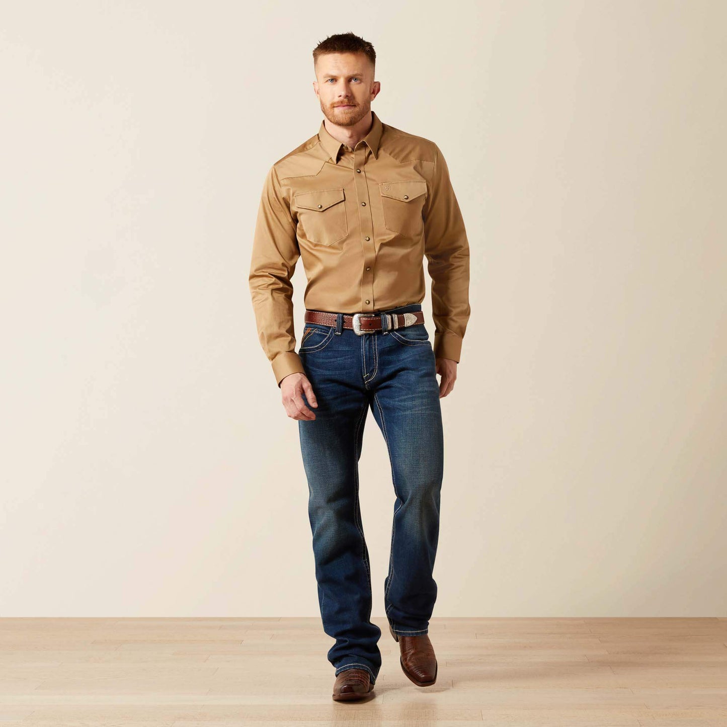 Ariat Solid Twill Fitted Shirt