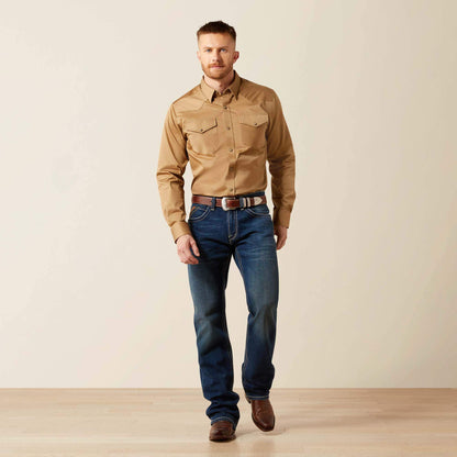 Ariat Solid Twill Fitted Shirt