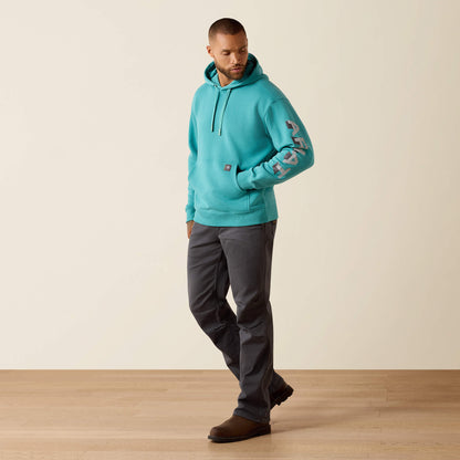 Ariat Rebar Lightweight Logo Hoodie