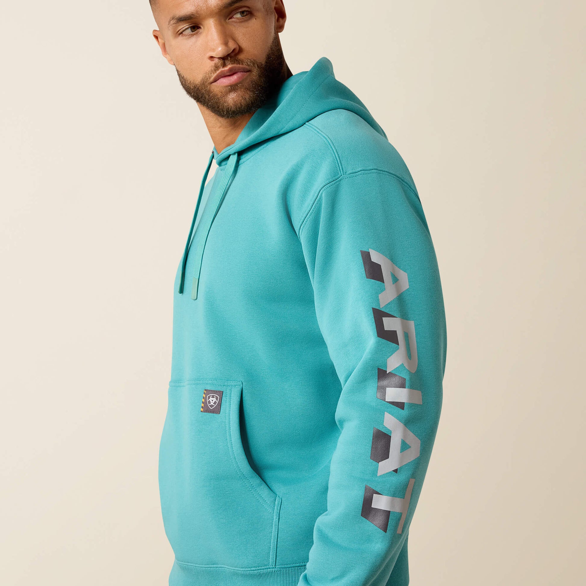 Ariat Rebar Lightweight Logo Hoodie