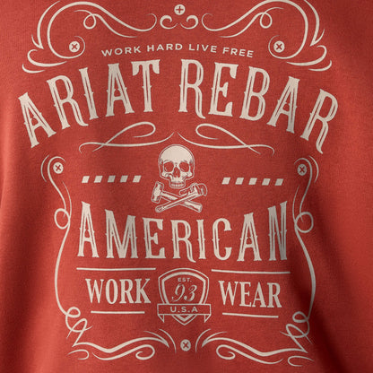 Ariat Rebar Lightweight Label Full Zip Hoodie