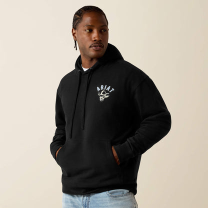 Ariat Ariat Stitched Skull Hoodie