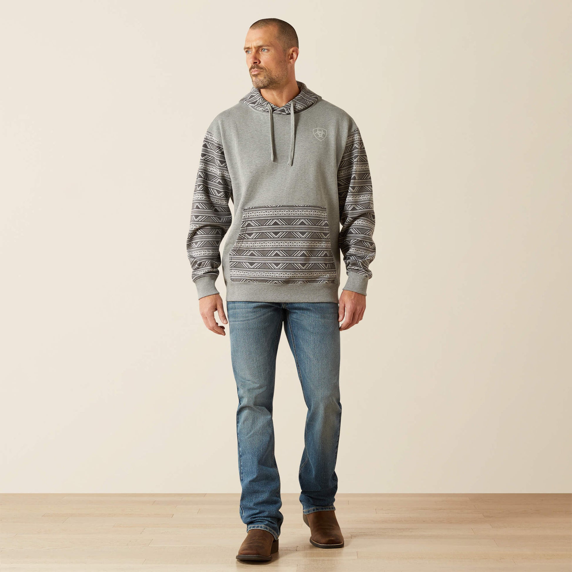 Ariat Southwestern Color Block Hoodie