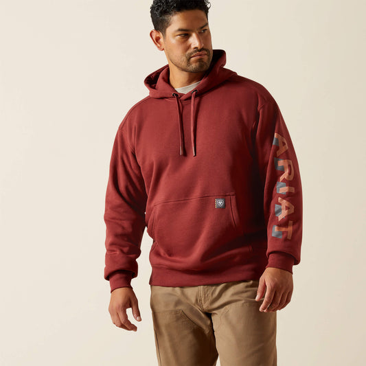 Ariat Rebar Lightweight Logo Hoodie
