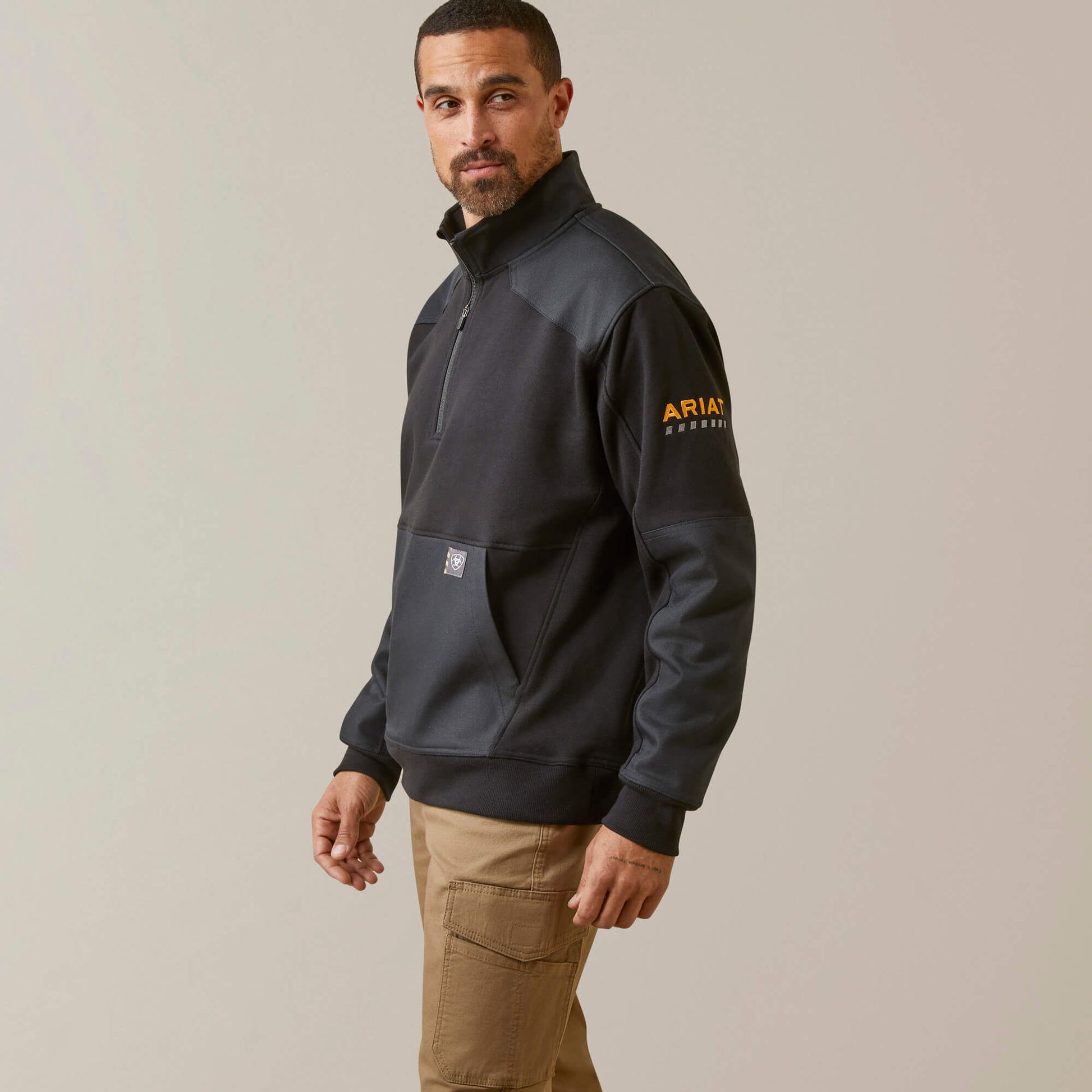 Ariat Rebar Workman Duracanvas 1/4 Zip Sweatshirt