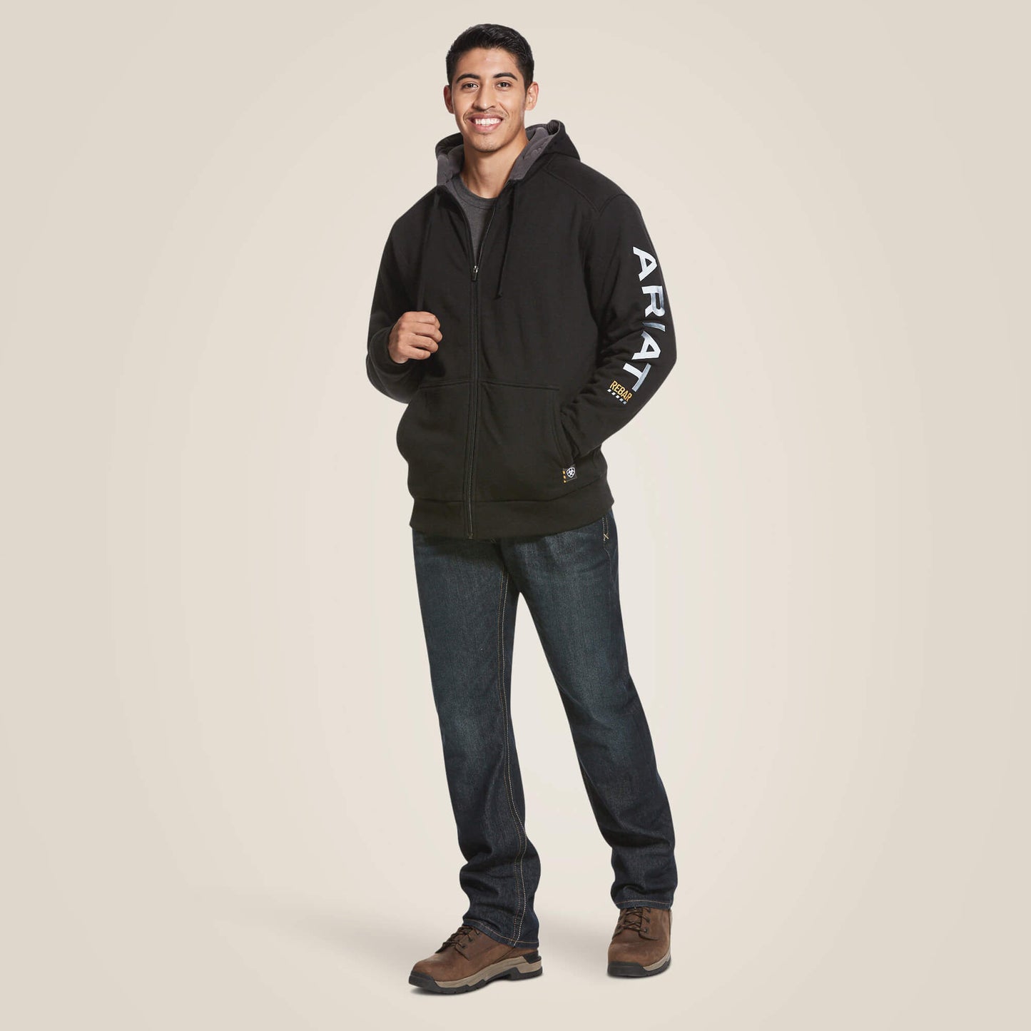 Ariat Rebar All-Weather Full Zip Hoodie
