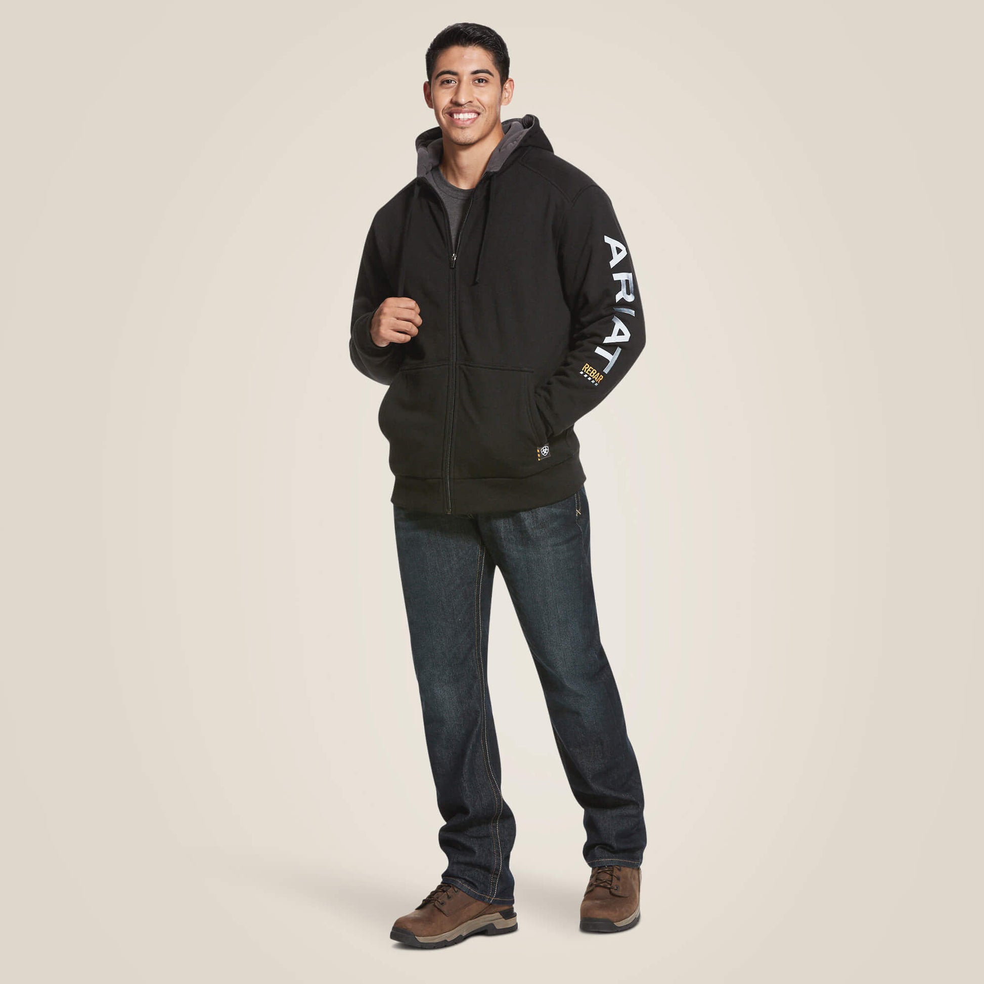 Ariat Rebar All-Weather Full Zip Hoodie