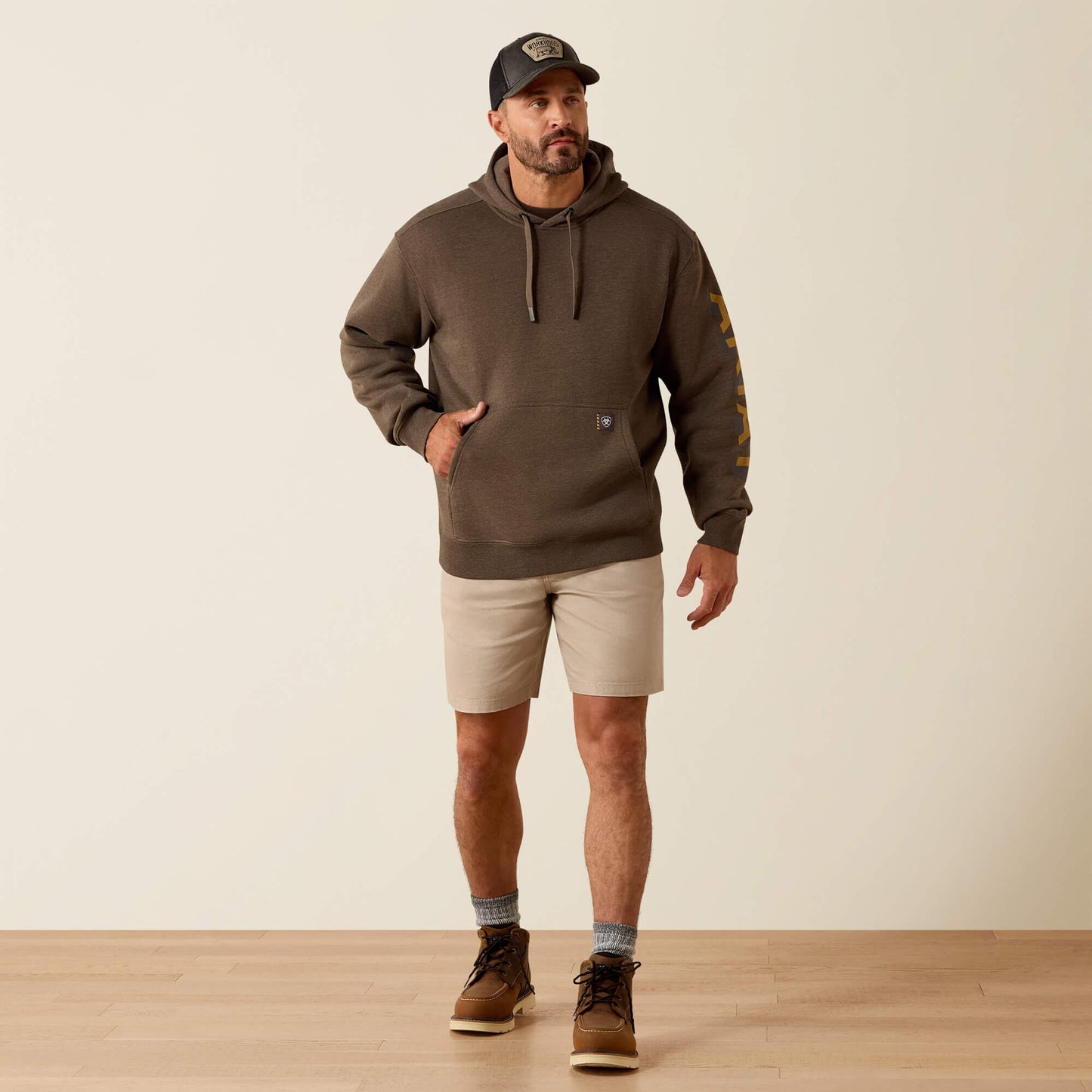 Ariat Rebar Lightweight Logo Hoodie