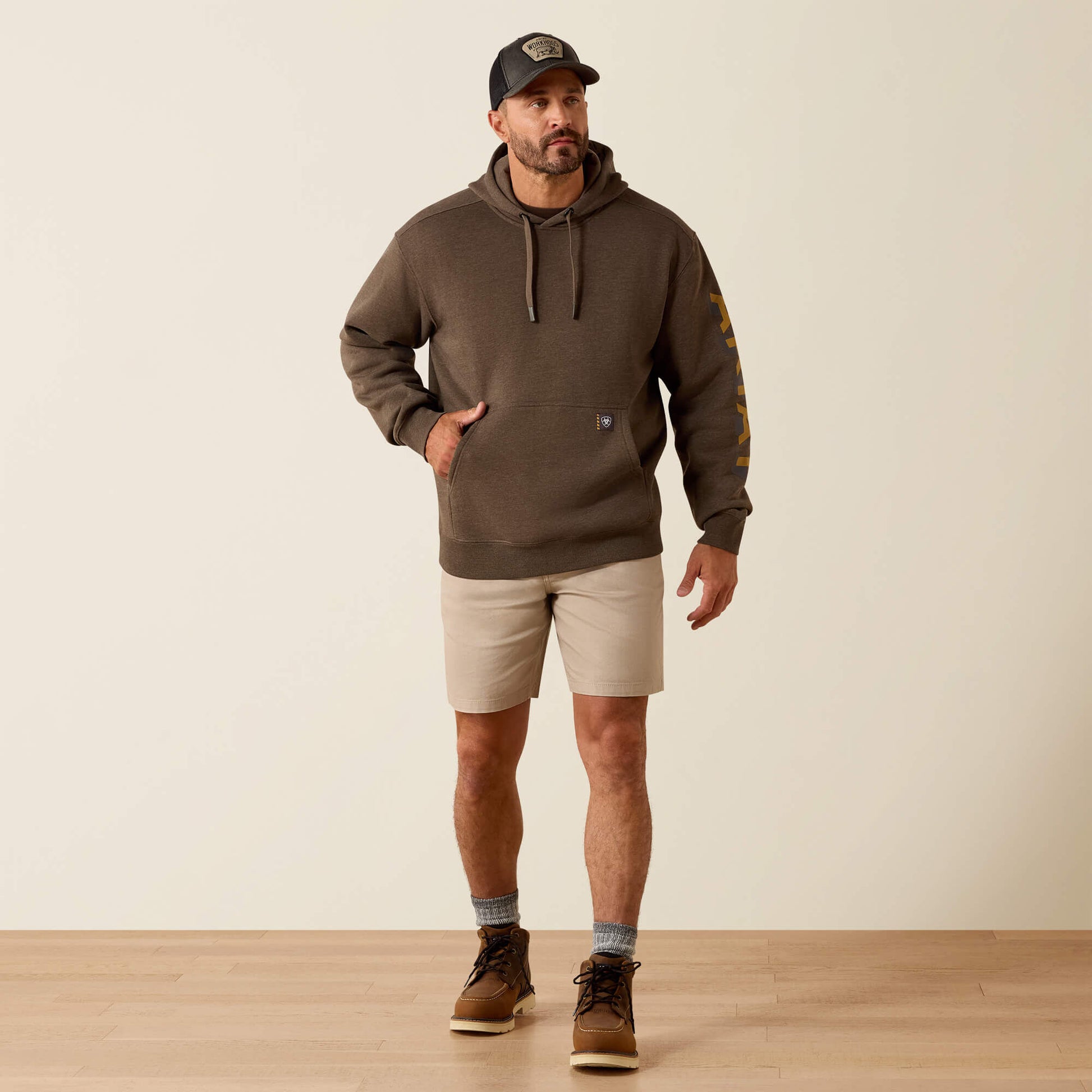 Ariat Rebar Lightweight Logo Hoodie