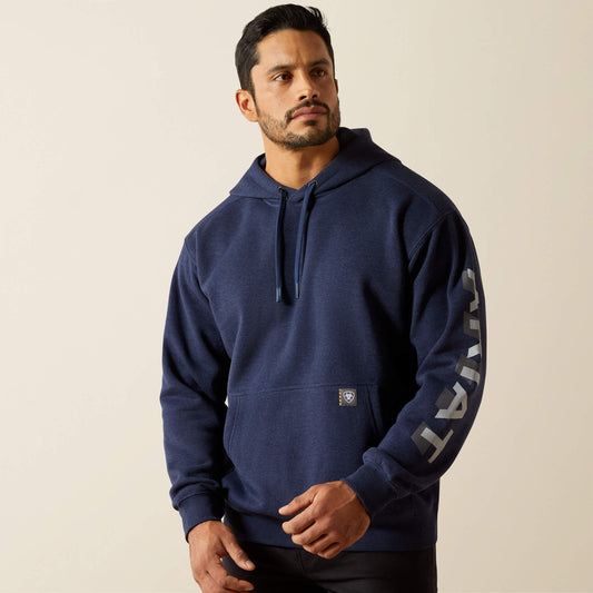 Ariat Rebar Lightweight Logo Hoodie