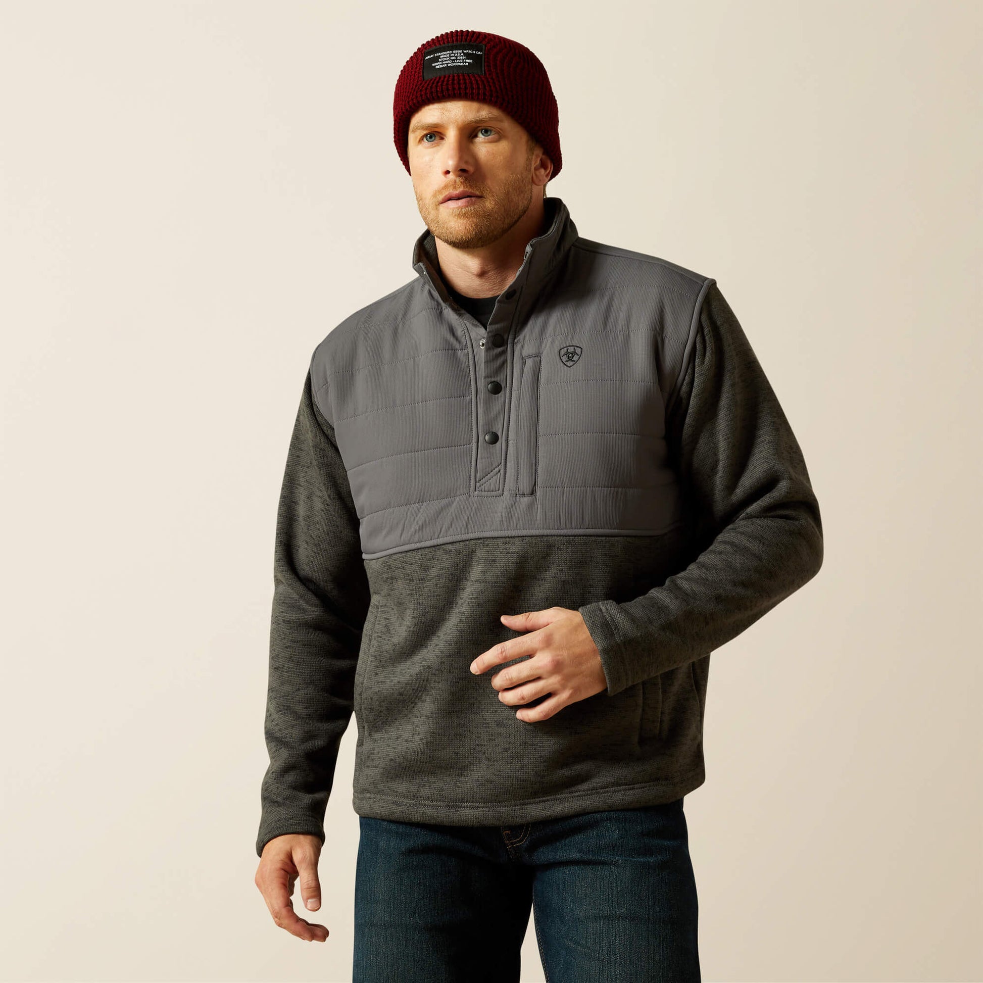 Ariat Caldwell Reinforced Snap Sweater