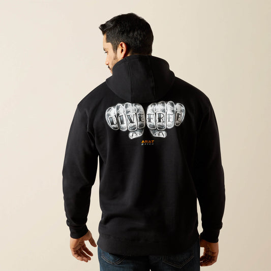 Ariat Rebar Workman Bare Knuckle Hoodie