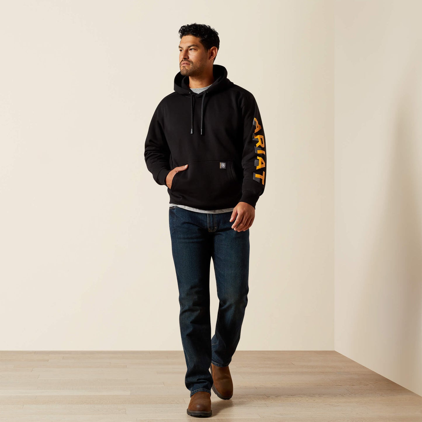 Ariat Rebar Lightweight Logo Hoodie
