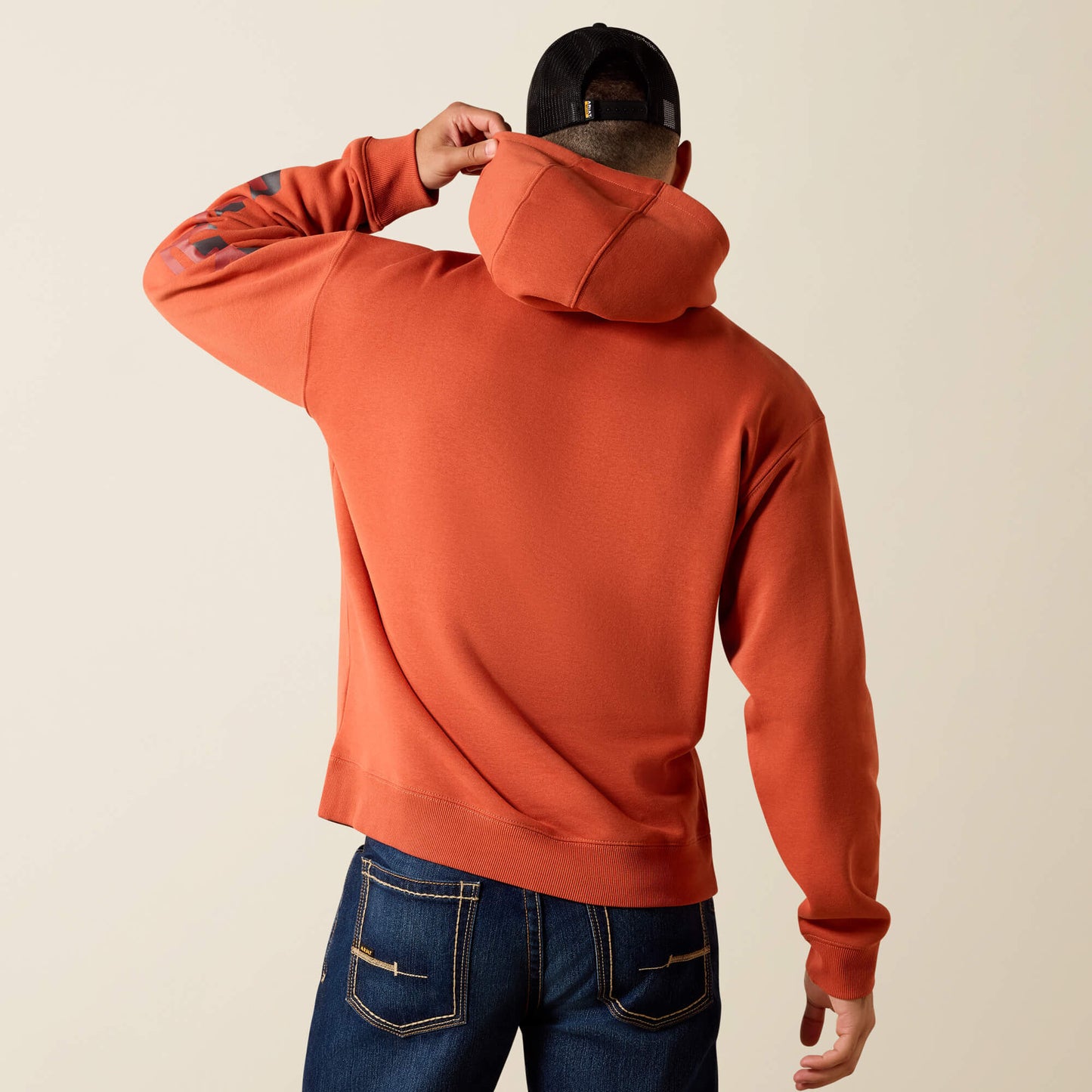 Ariat Rebar Lightweight Logo Hoodie