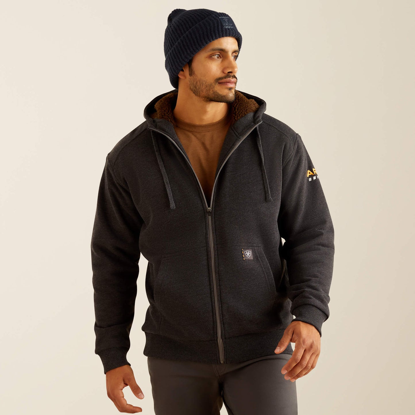 Ariat Rebar All-Weather Sherpa-Lined Full Zip Hoodie