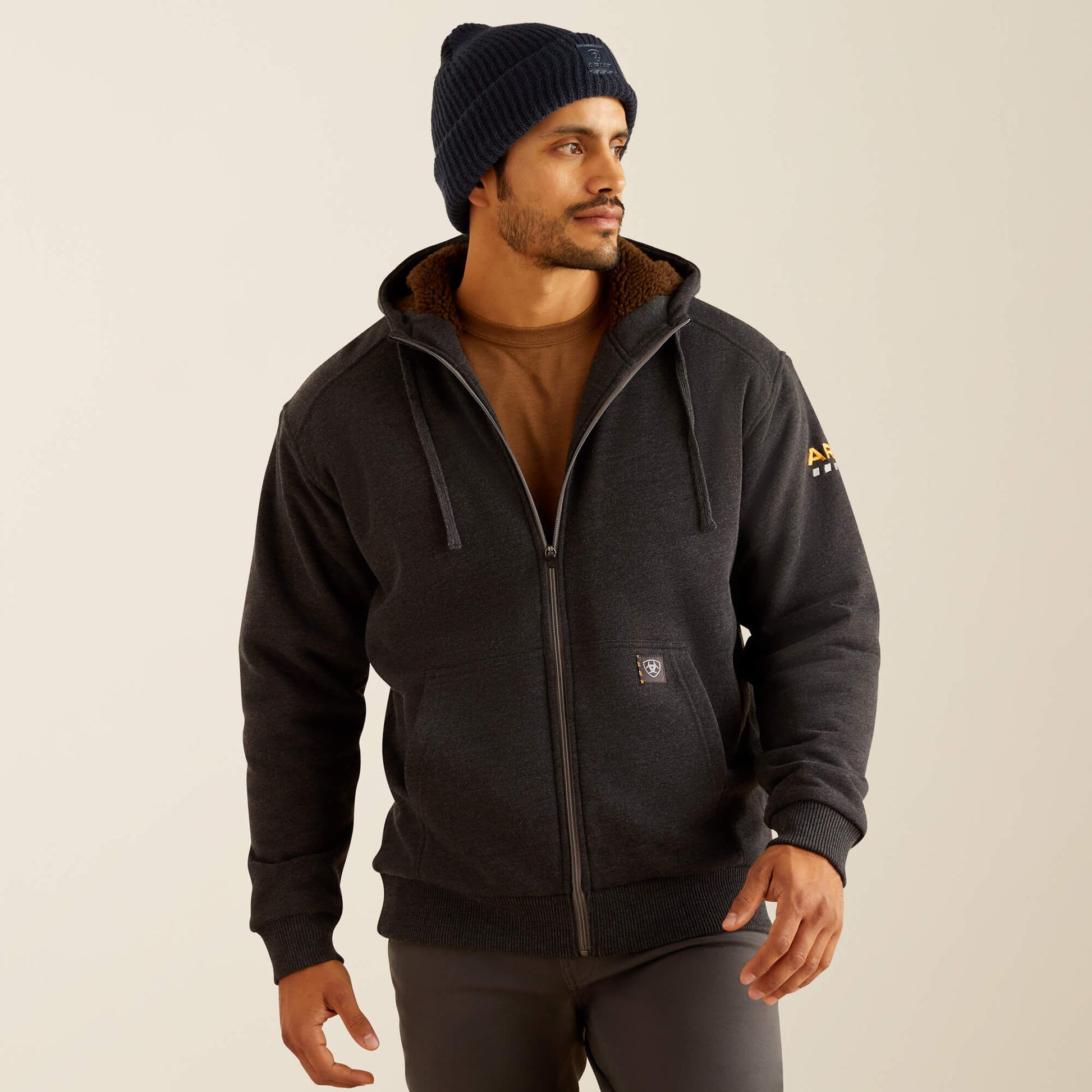 Ariat Rebar All-Weather Sherpa-Lined Full Zip Hoodie