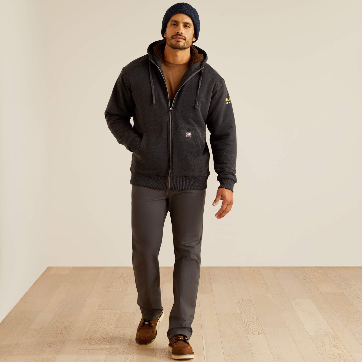 Ariat Rebar All-Weather Sherpa-Lined Full Zip Hoodie