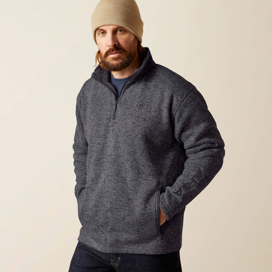 Ariat Caldwell Logo 1/4 Zip Sweater