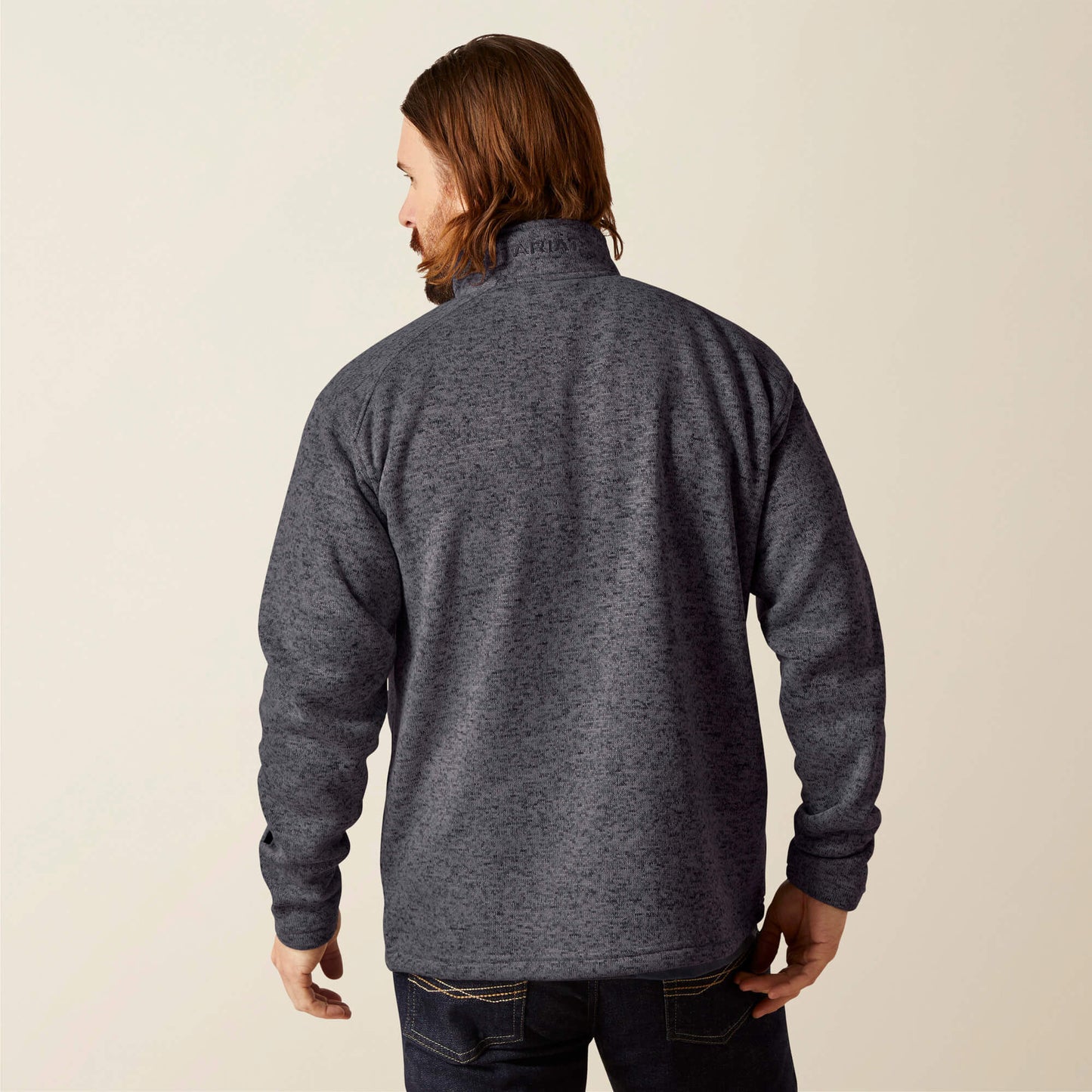 Ariat Caldwell Logo 1/4 Zip Sweater