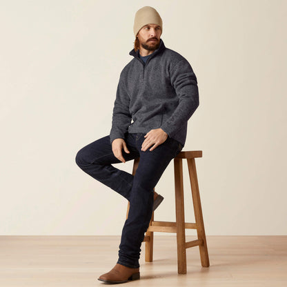 Ariat Caldwell Logo 1/4 Zip Sweater