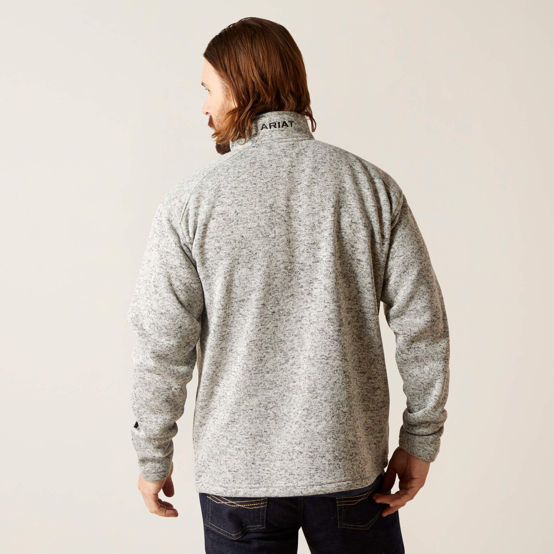 Ariat Caldwell Logo 1/4 Zip Sweater