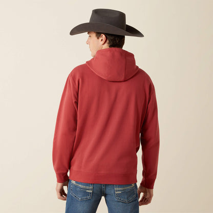 Ariat Ariat Liquid Stamp Flag Hoodie