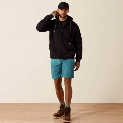 Ariat Rebar Lightweight Label Full Zip Hoodie