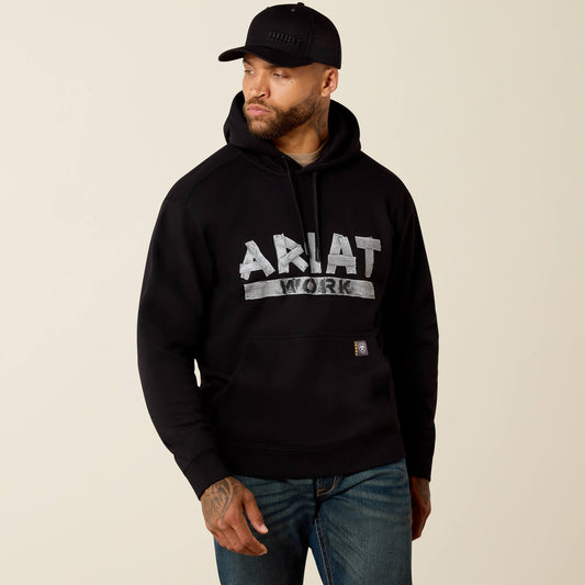 Ariat Rebar Lightweight Duct Logo Hoodie