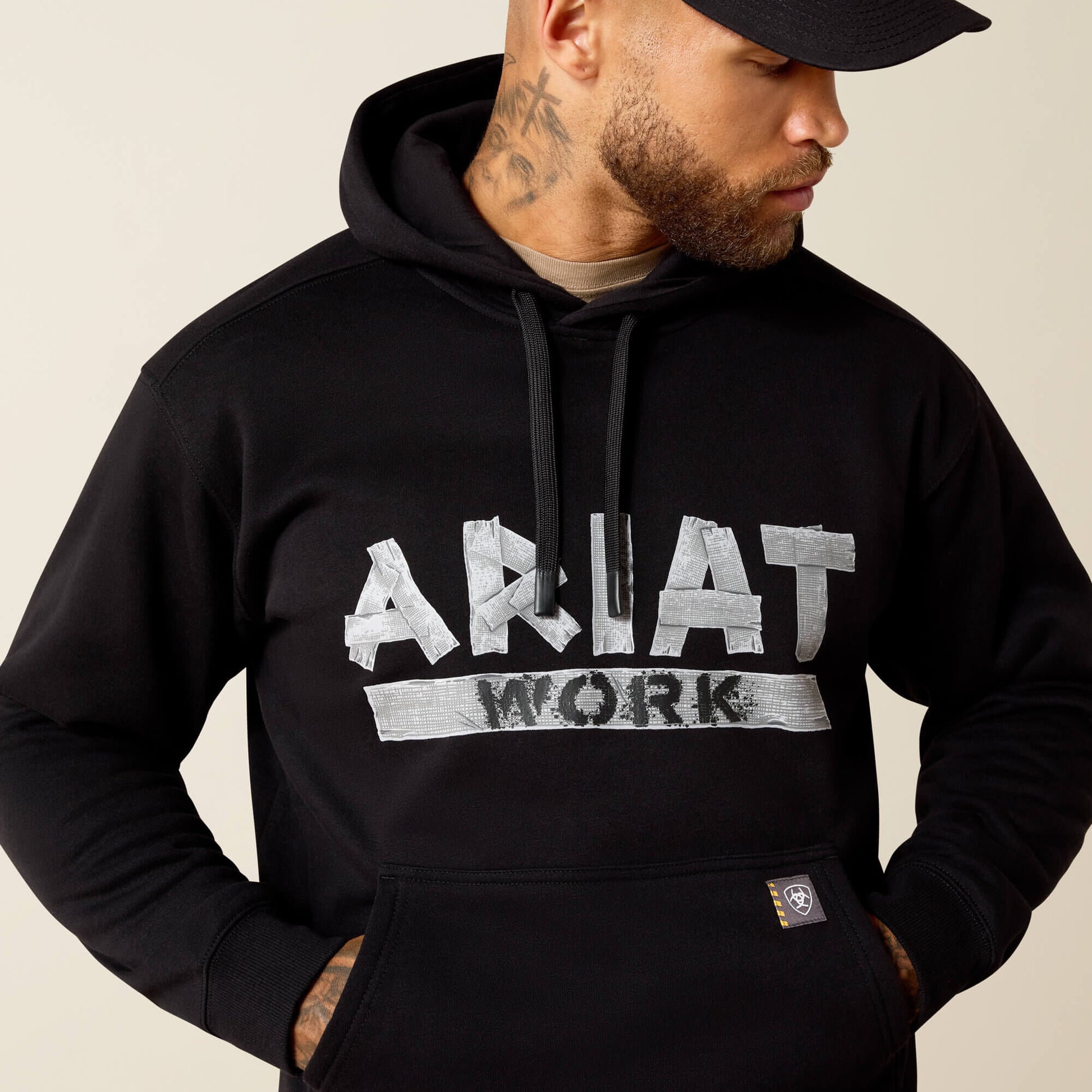 Ariat Rebar Lightweight Duct Logo Hoodie