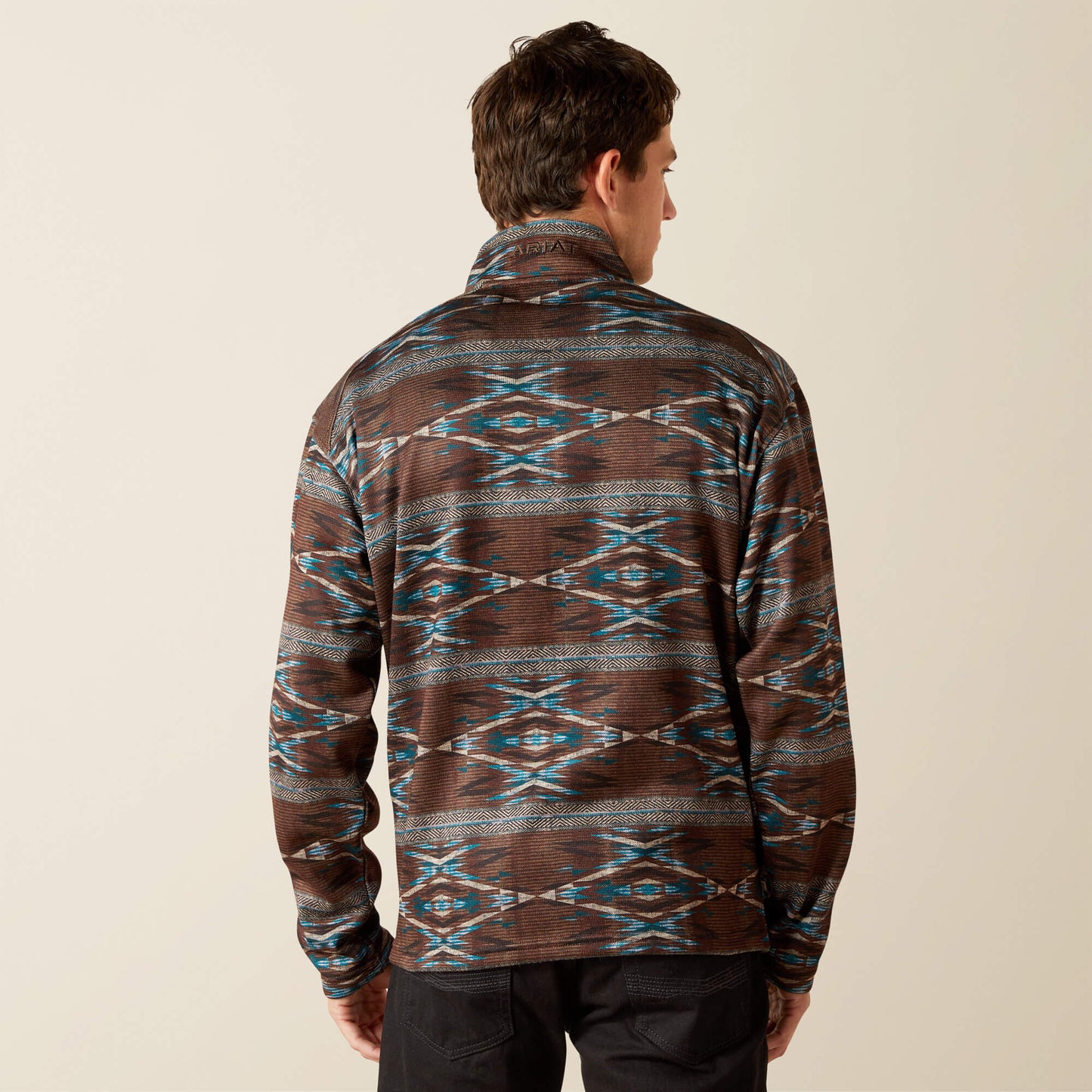 Ariat Caldwell Logo 1/4 Zip Sweater