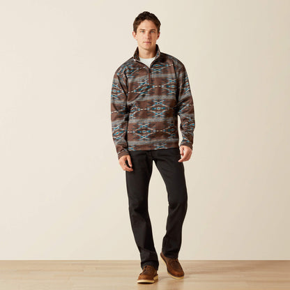 Ariat Caldwell Logo 1/4 Zip Sweater