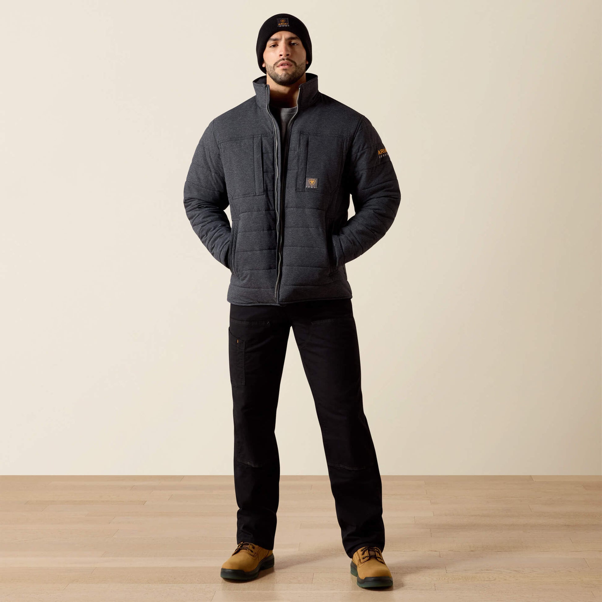 Ariat Rebar Valiant Stretch Canvas Water Resistant Insulated Jacket