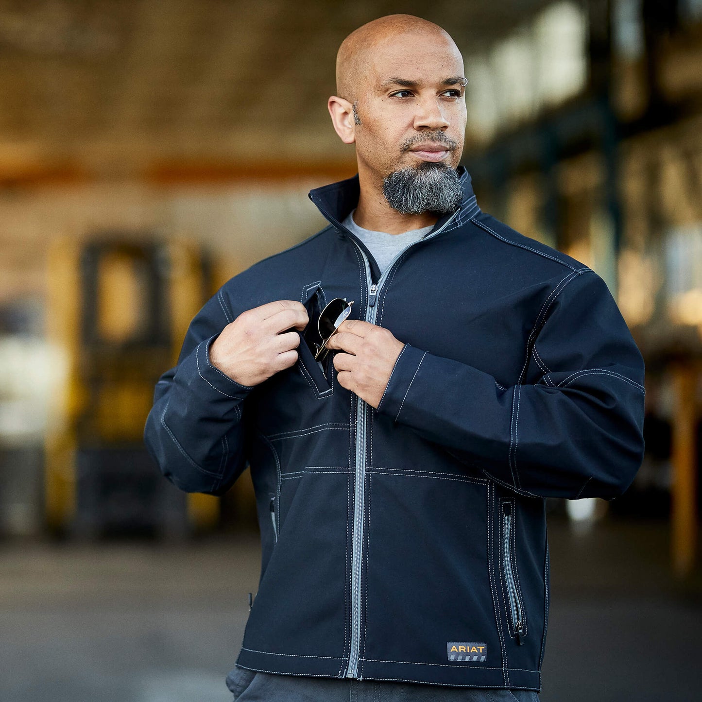 Ariat Rebar Stretch Canvas Softshell Jacket