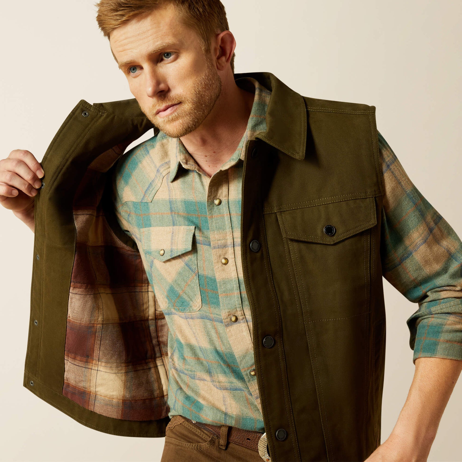 Ariat Canvas Rancher Vest