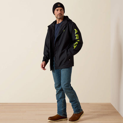Ariat Rebar Stormshell Logo Waterproof Jacket