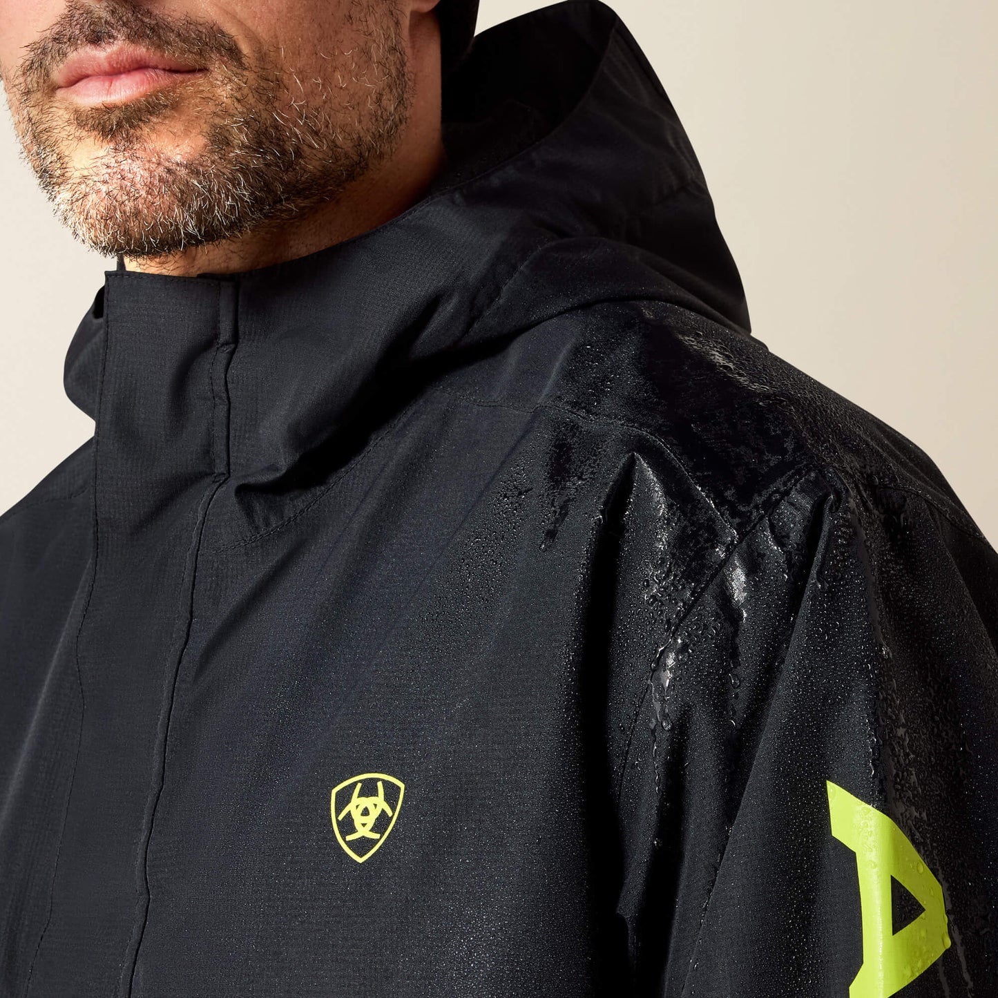 Ariat Rebar Stormshell Logo Waterproof Jacket