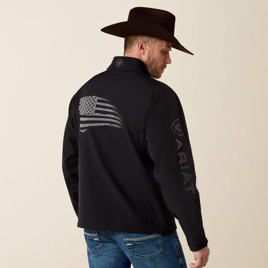 Ariat Logo 2.0 Patriot Softshell Water Resistant Jacket