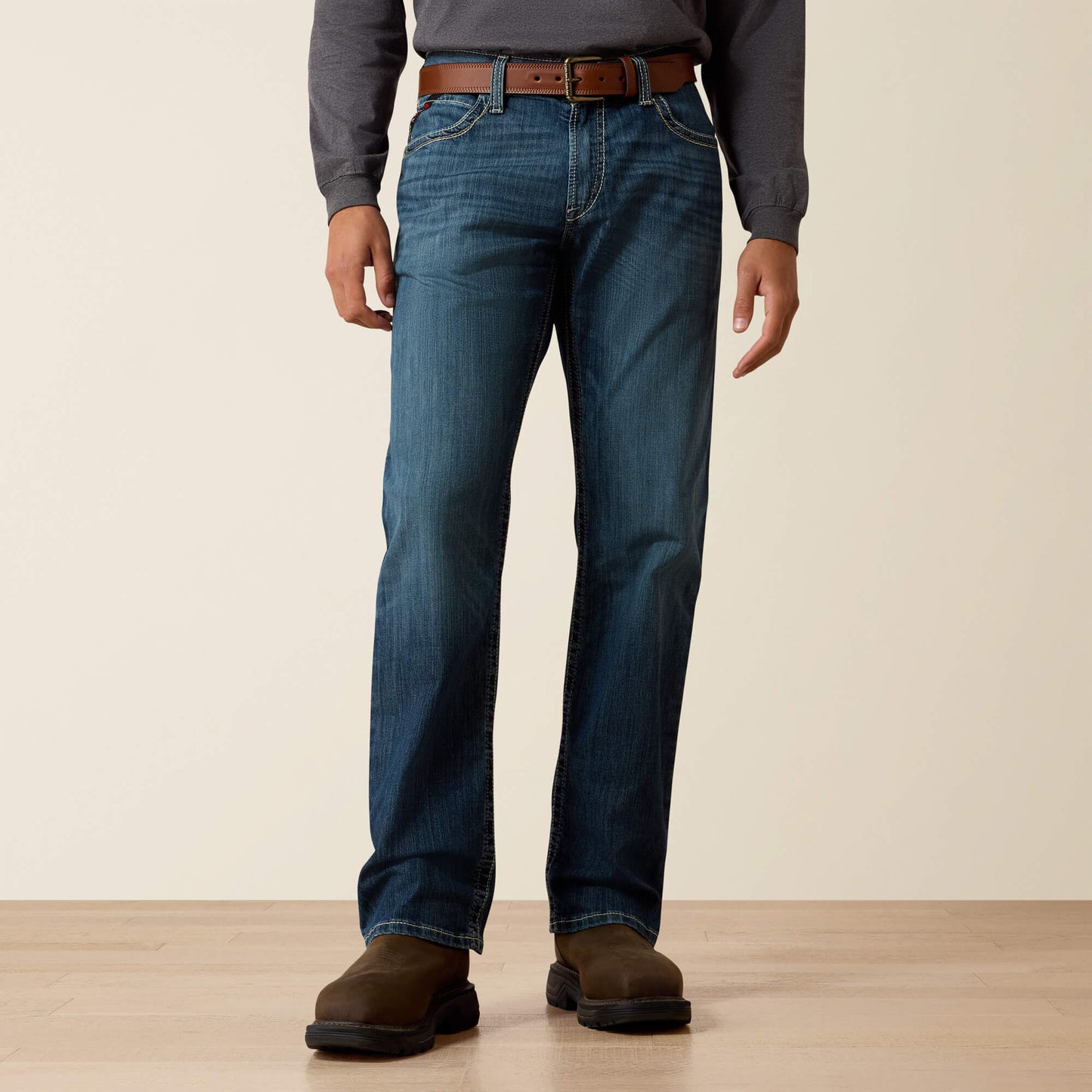 Ariat FR M4 Relaxed Stretch DuraLight Boundary Boot Cut Jean