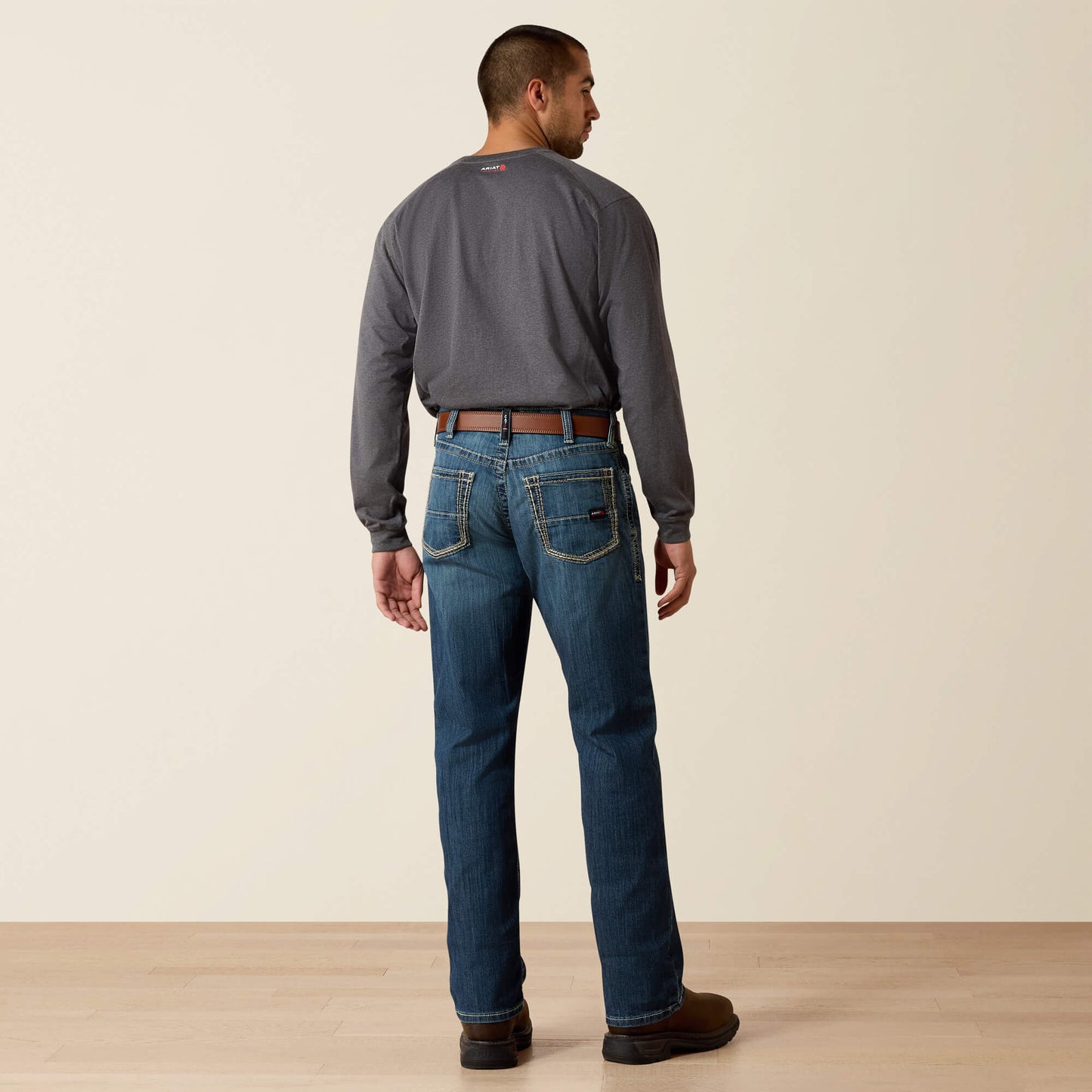 Ariat FR M4 Relaxed Stretch DuraLight Boundary Boot Cut Jean