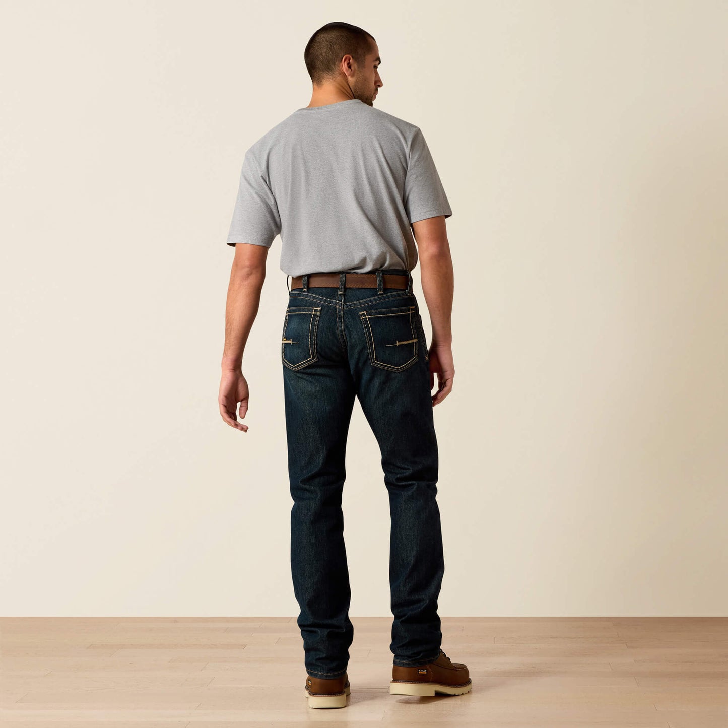 Ariat Rebar M4 Relaxed DuraStretch Edge Stackable Straight Leg Jean