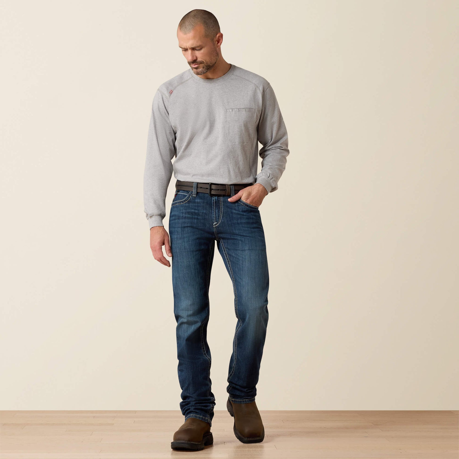Ariat FR M7 Slim Stretch DuraLight Shoreway Straight Leg Jean
