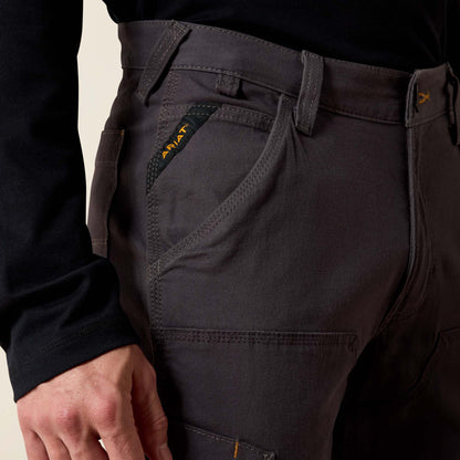 Ariat Rebar M4 Low Rise DuraStretch Made Tough Double Front Stackable Straight Leg Pant