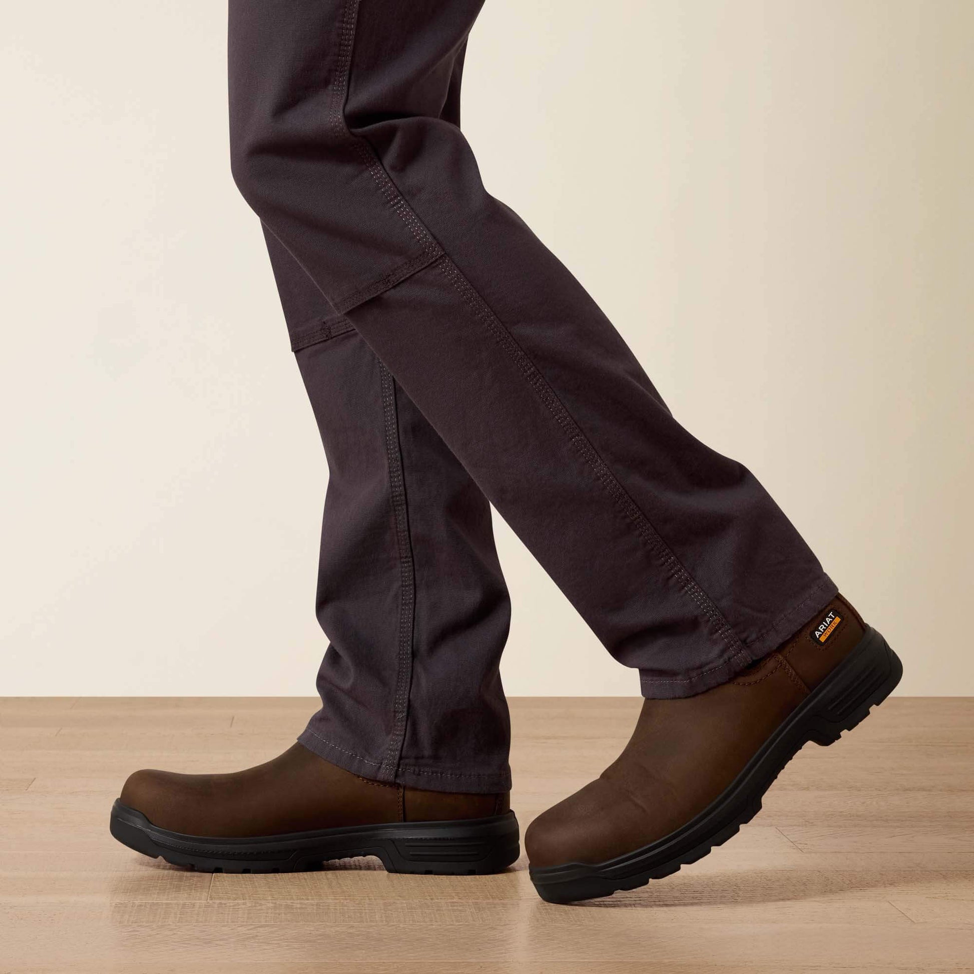 Ariat Rebar M4 Low Rise DuraStretch Made Tough Double Front Stackable Straight Leg Pant