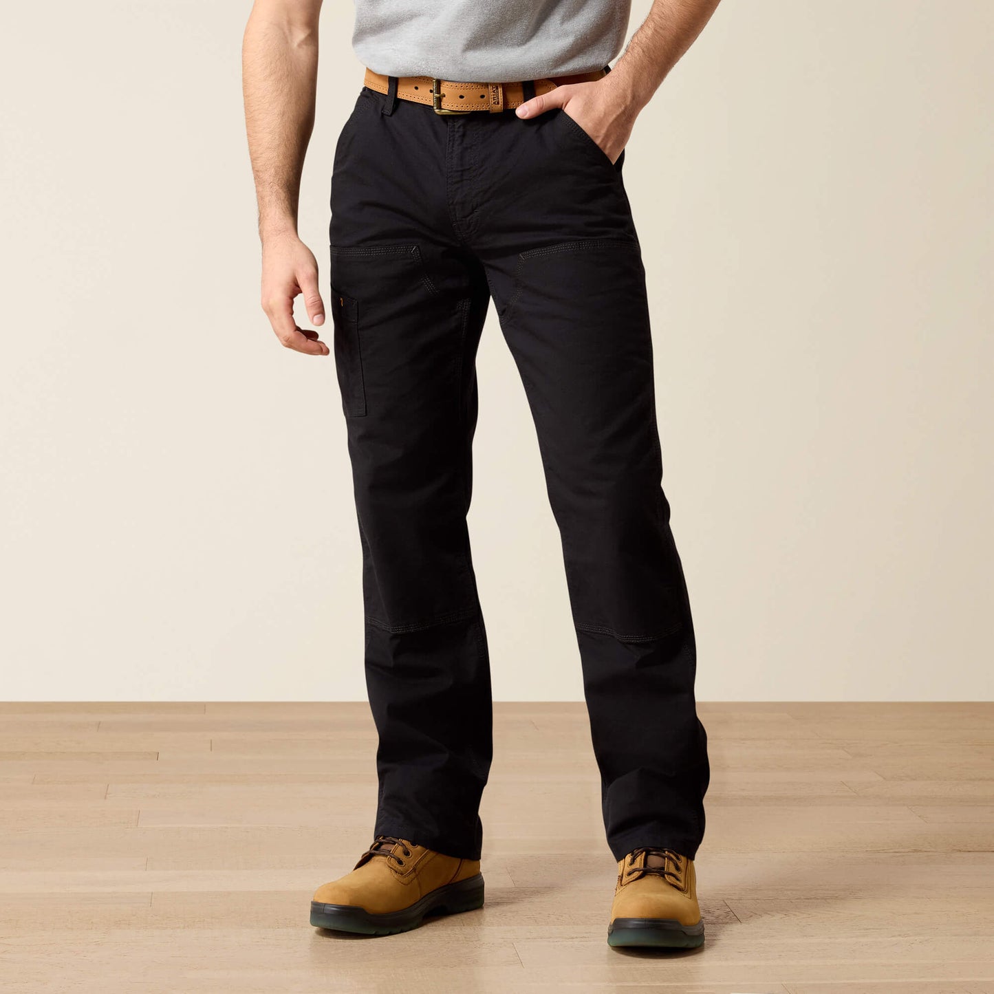 Ariat Rebar M4 Low Rise DuraStretch Made Tough Double Front Stackable Straight Leg Pant
