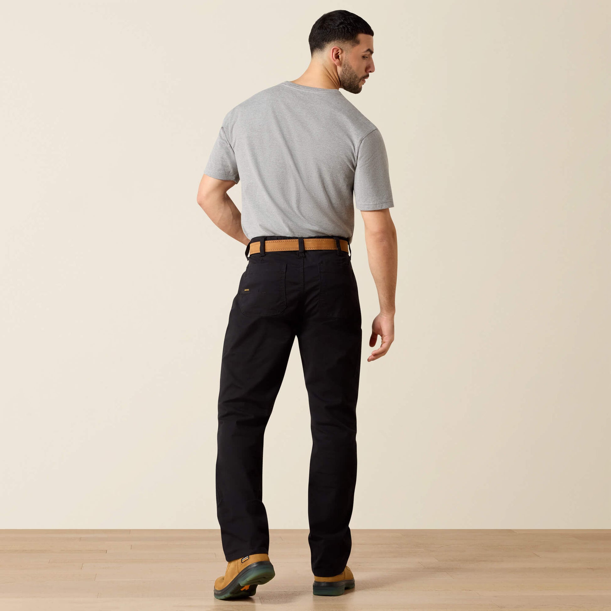 Ariat Rebar M4 Low Rise DuraStretch Made Tough Double Front Stackable Straight Leg Pant