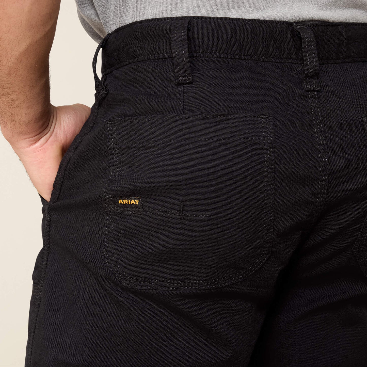 Ariat Rebar M4 Low Rise DuraStretch Made Tough Double Front Stackable Straight Leg Pant