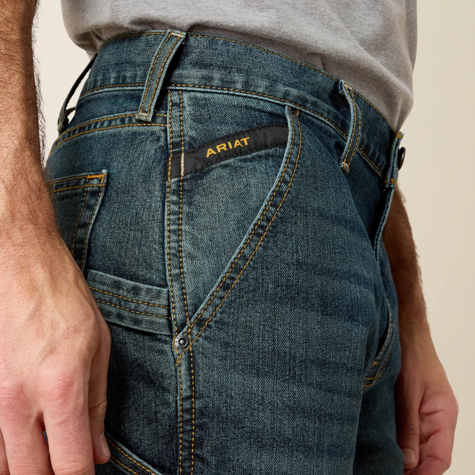 Ariat Rebar M7 Slim DuraStretch Workhorse Straight Leg Jean