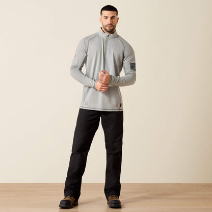 Ariat FR Combat Stretch Patriot 1/4 Zip Work Shirt